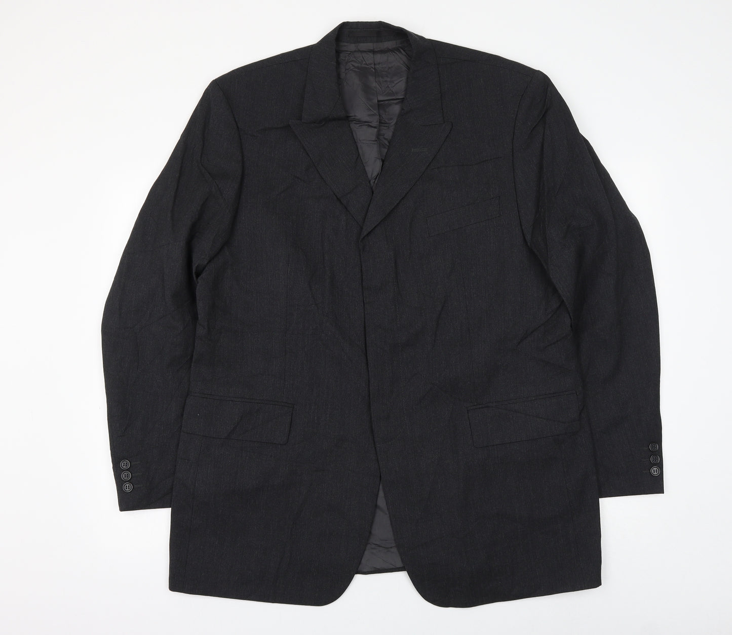 Inc Cartel Mens Grey Wool Jacket Suit Jacket Size 44