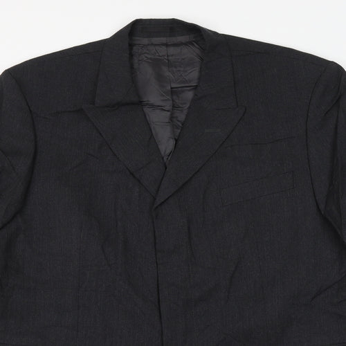 Inc Cartel Mens Grey Wool Jacket Suit Jacket Size 44