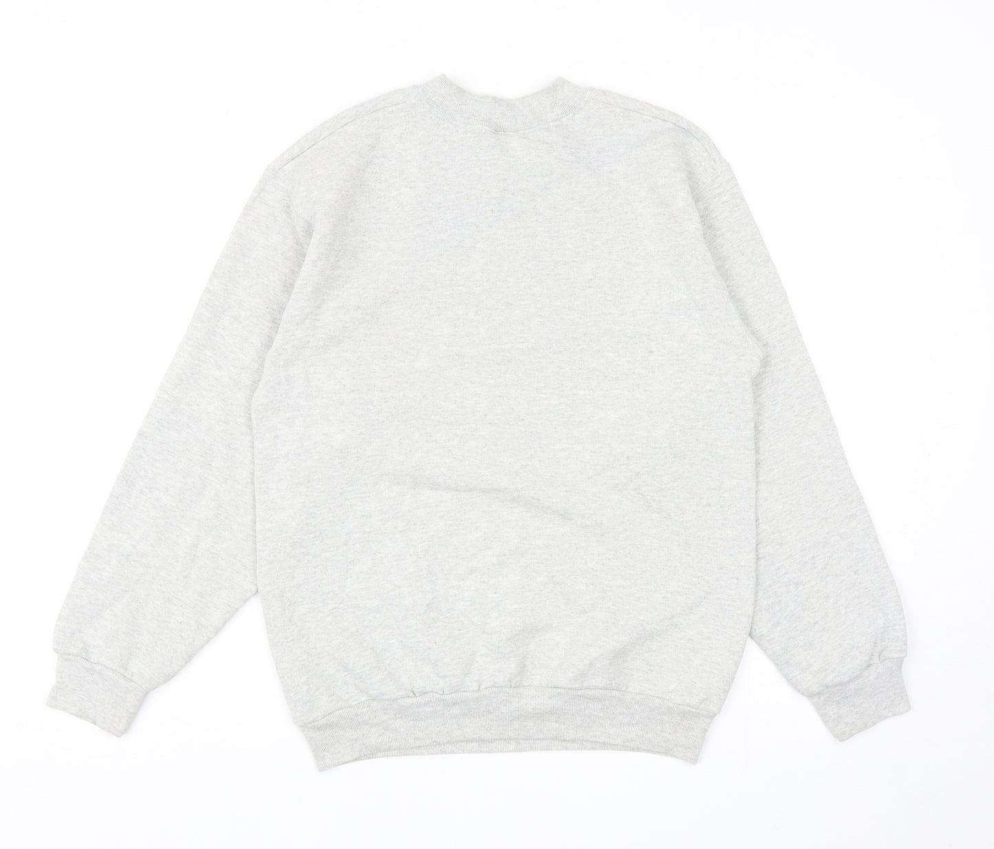 Fruit of the Loom Womens Grey Cotton Pullover Sweatshirt Size S Pullover - Paris