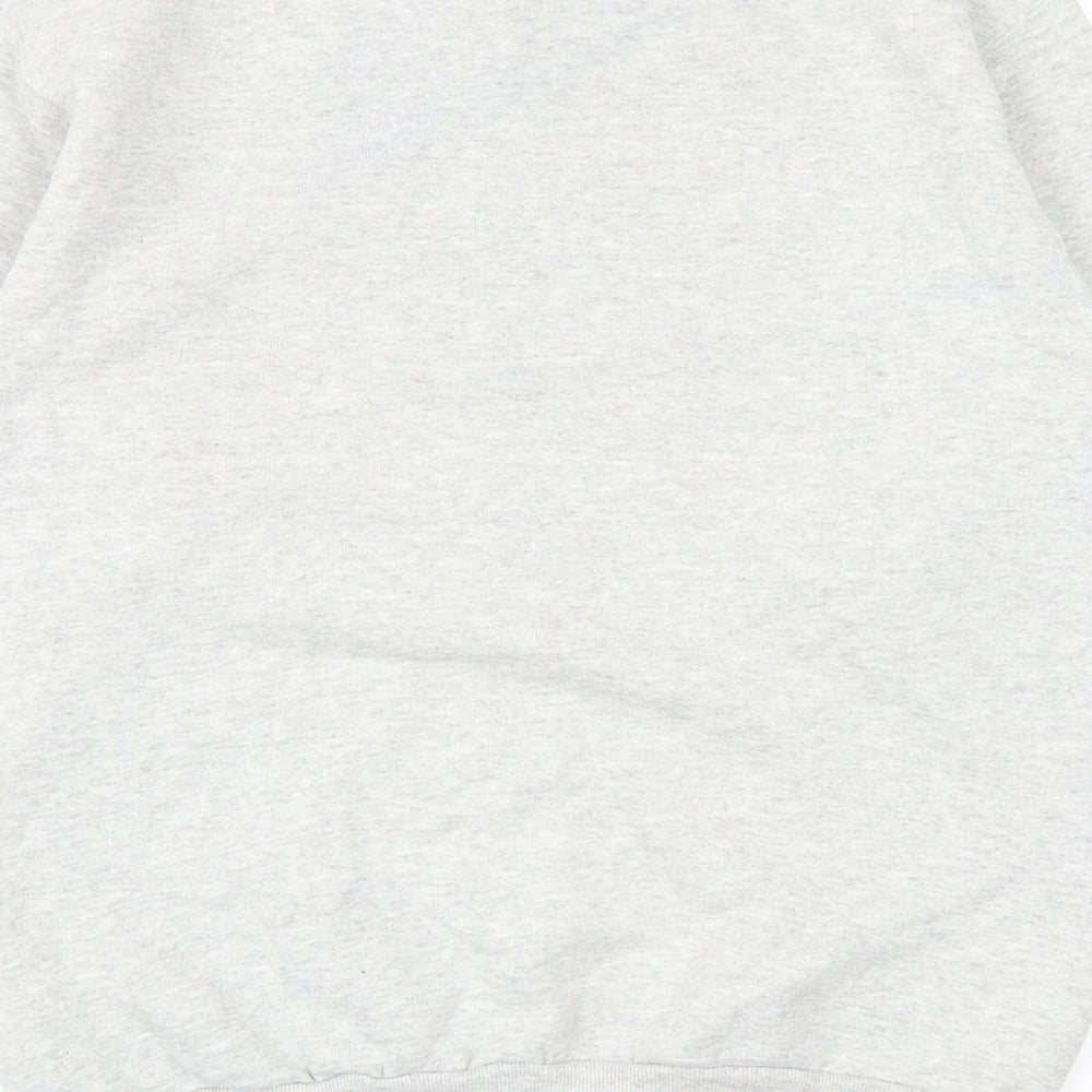 Fruit of the Loom Womens Grey Cotton Pullover Sweatshirt Size S Pullover - Paris