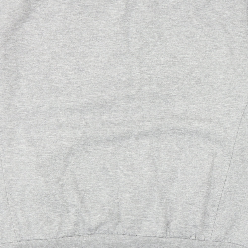 Slazenger Mens Grey Cotton Pullover Sweatshirt Size L