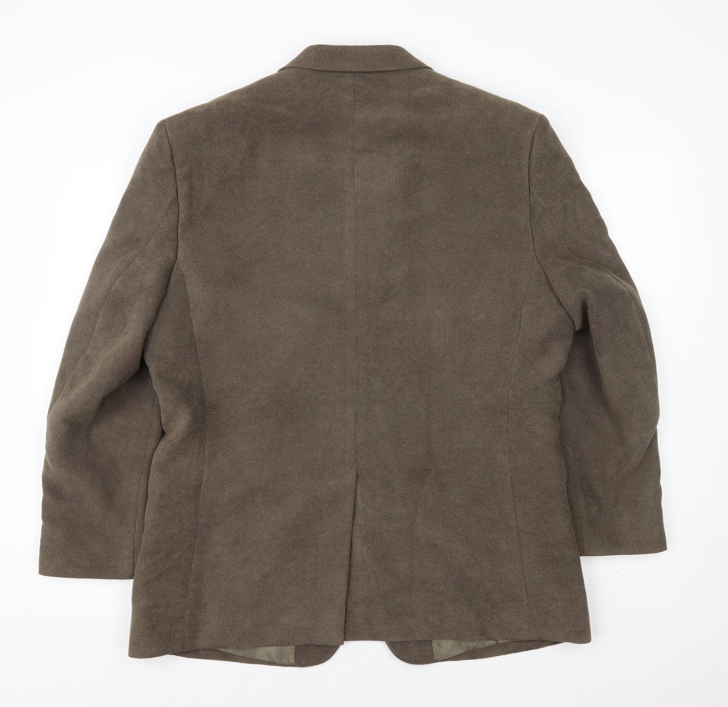 Greenwood Essentials Mens Green Polyester Jacket Suit Jacket Size L