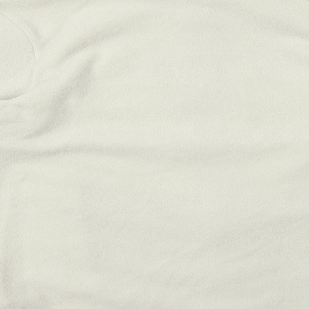 Berghaus Womens Ivory High Neck Polyester Full Zip Jumper Size 16