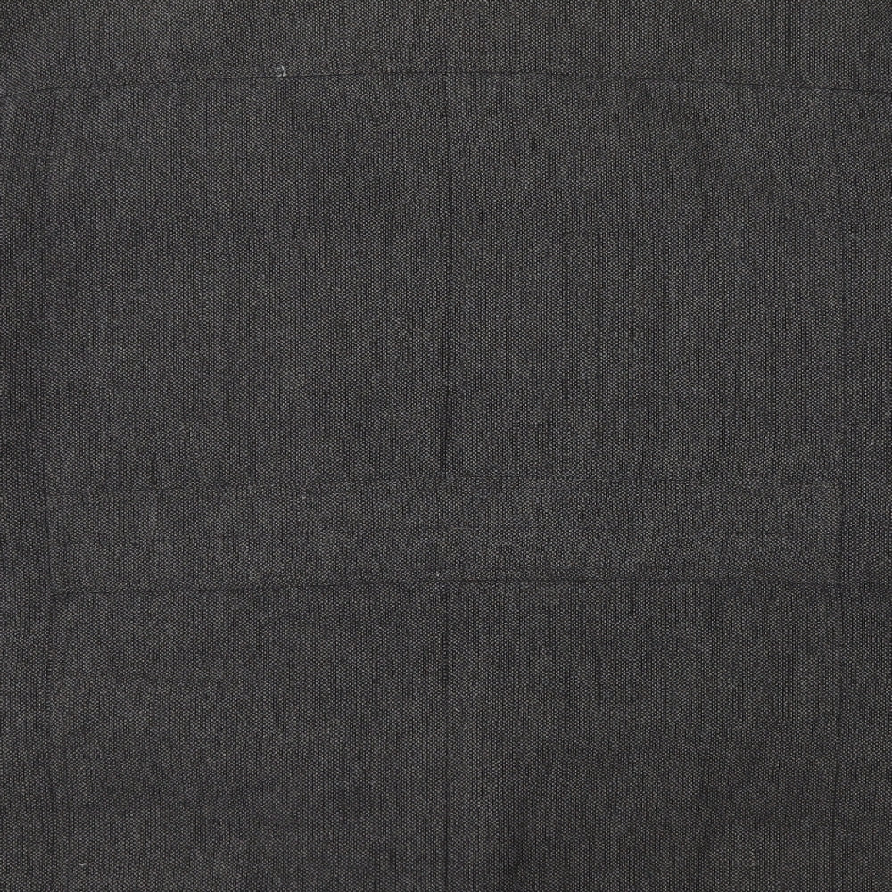 Thomas Nash Mens Grey Overcoat Coat Size XL Zip