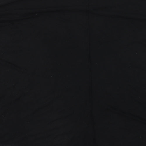 H&M Womens Black Acrylic Basic T-Shirt Size M Round Neck