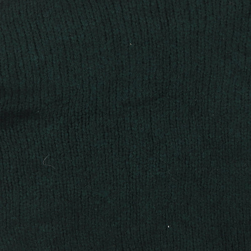 George Womens Green High Neck Acrylic Pullover Jumper Size M