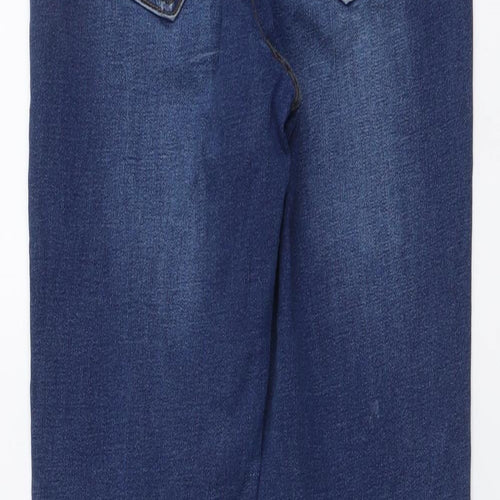 Noisy may Womens Blue Cotton Skinny Jeans Size 27 in L28 in Regular Button