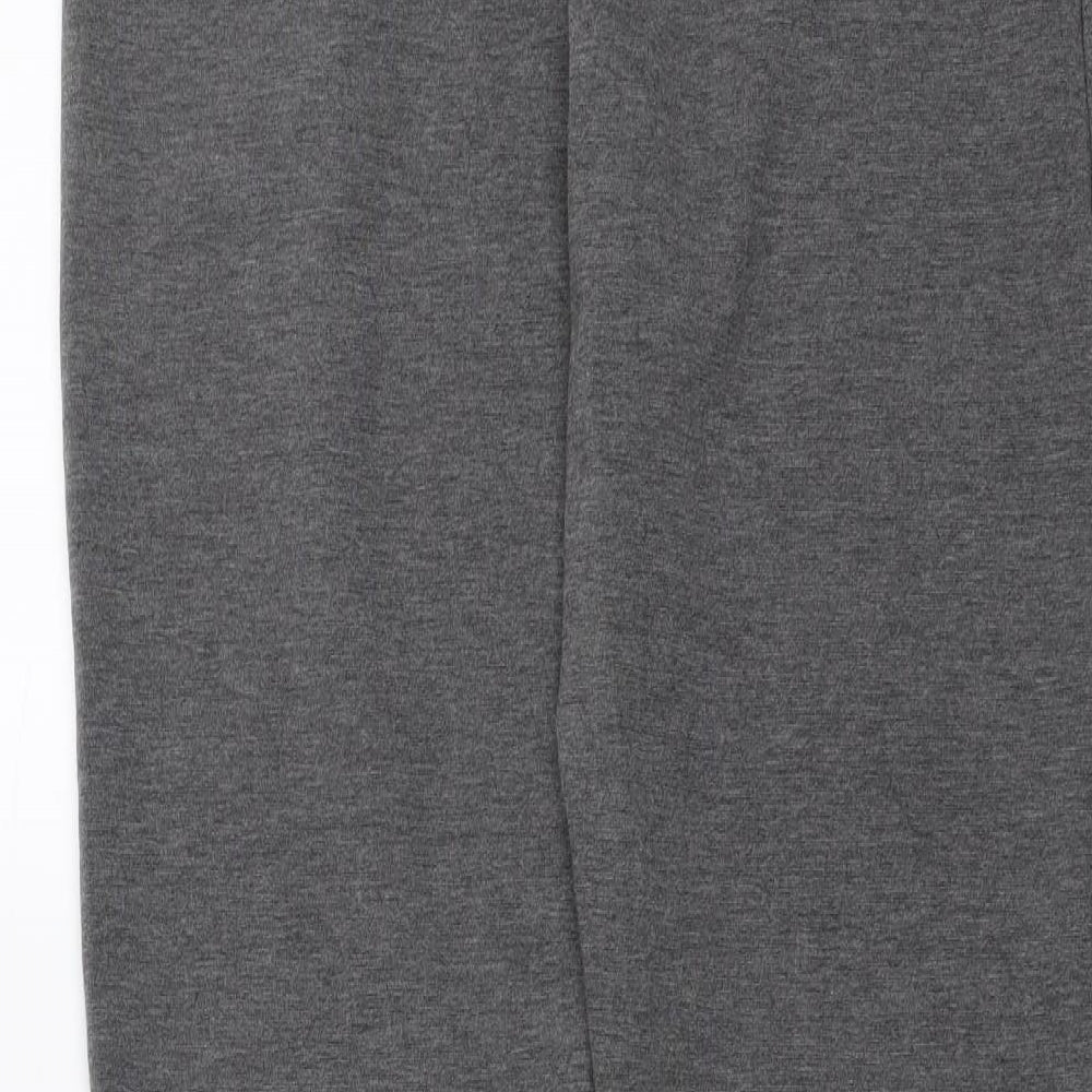 Studio Womens Grey Polyester Jegging Leggings Size 14 L28 in