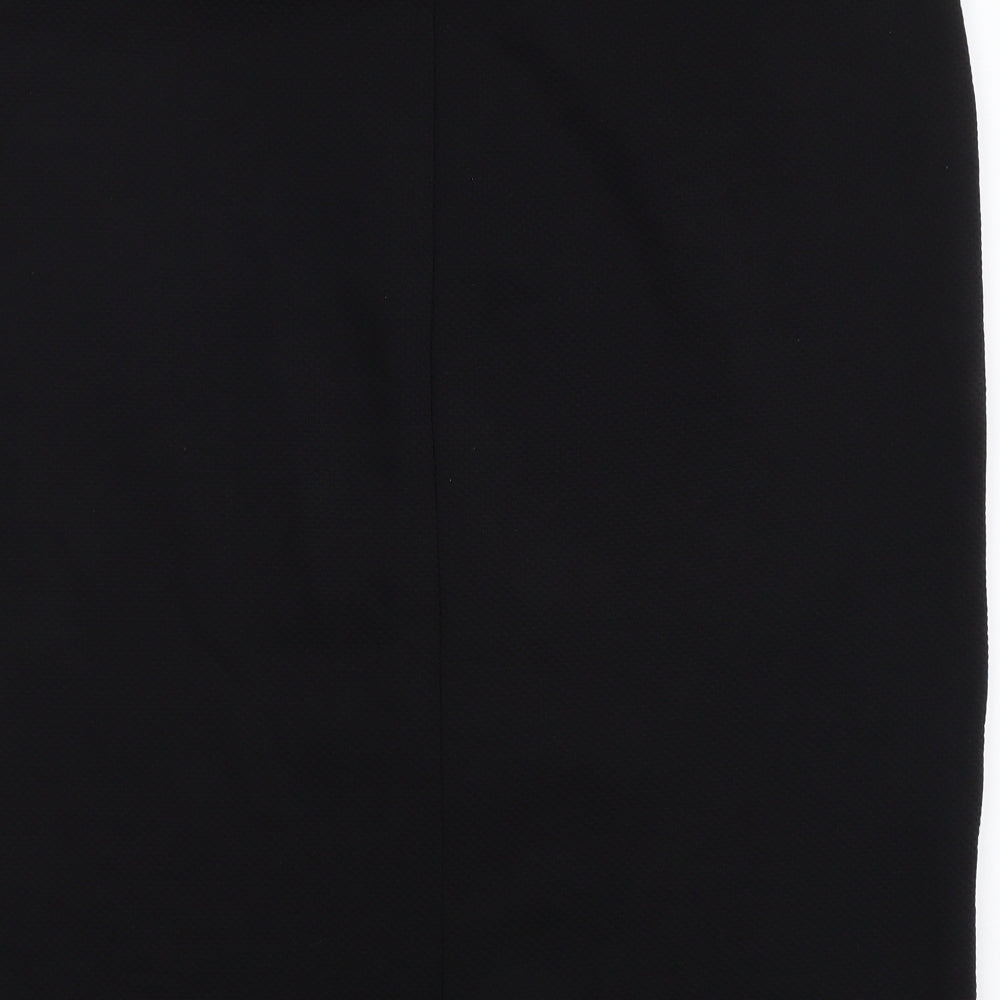 Dorothy Perkins Womens Black Polyester Skort Skirt Size 14