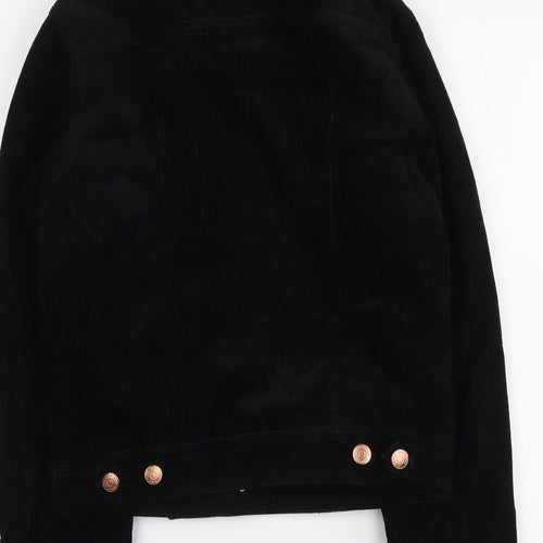 NEXT Womens Black Jacket Size 6 Button