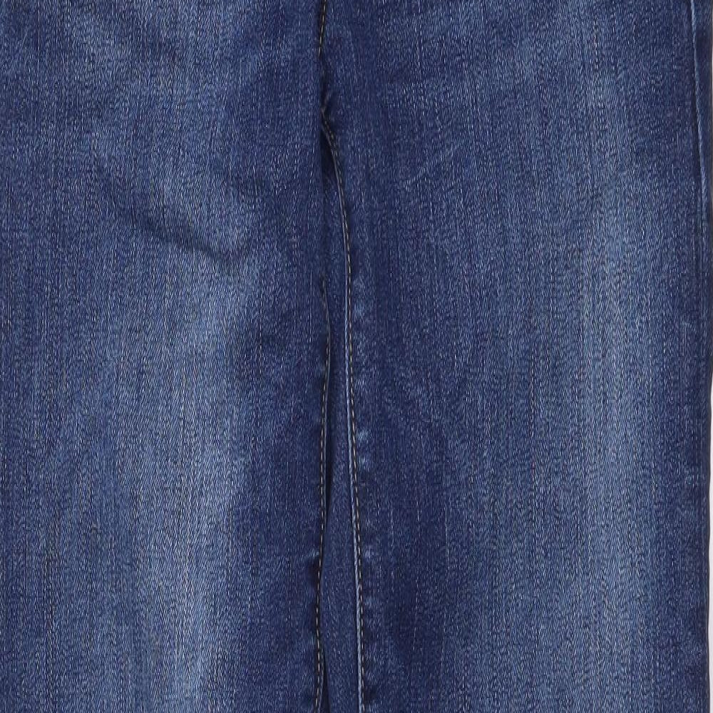 Gap Womens Blue Cotton Skinny Jeans Size 26 in L30 in Regular Button