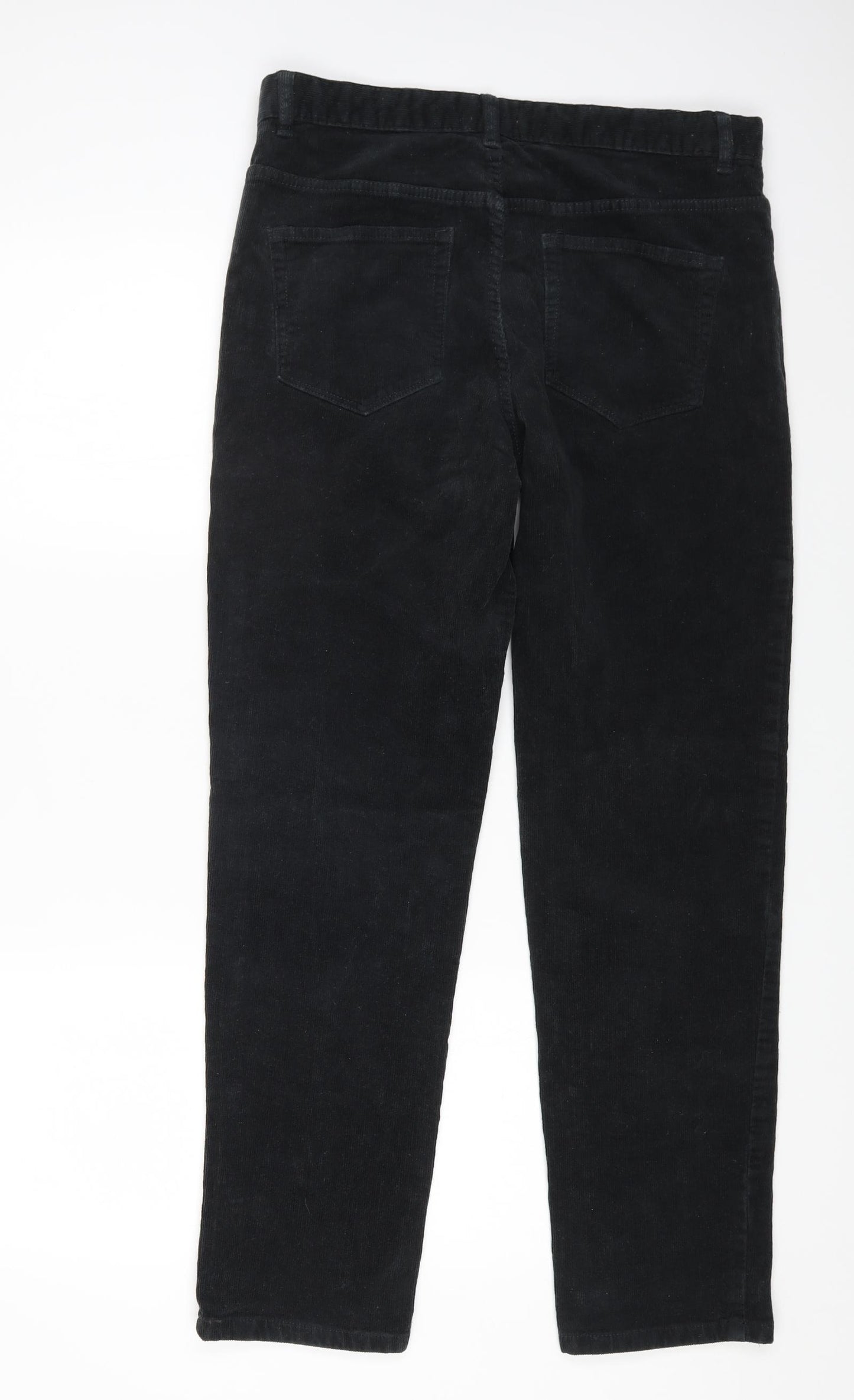 TU Mens Grey Cotton Tapered Jeans Size 32 in L26 in Regular Zip