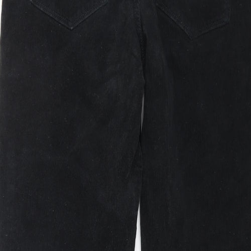 TU Mens Grey Cotton Tapered Jeans Size 32 in L26 in Regular Zip
