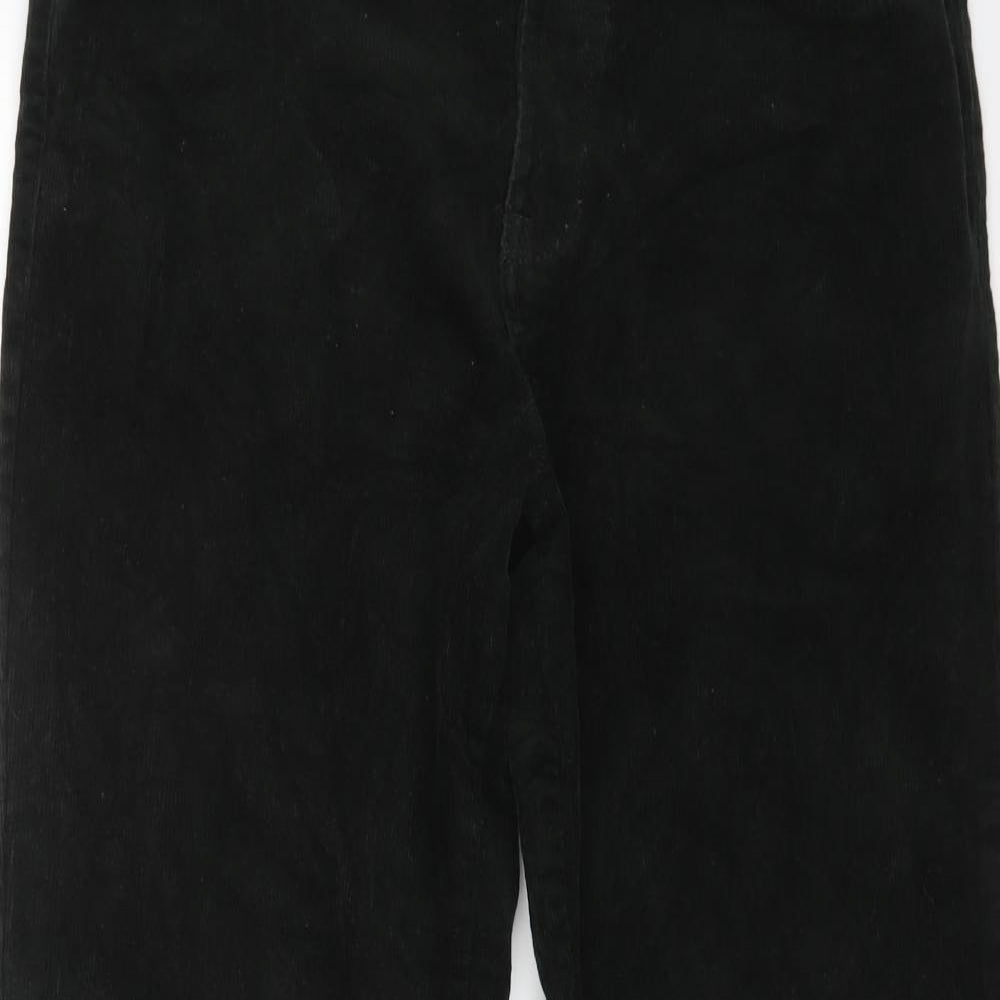 TU Mens Green Cotton Straight Jeans Size 34 in L32 in Regular Zip