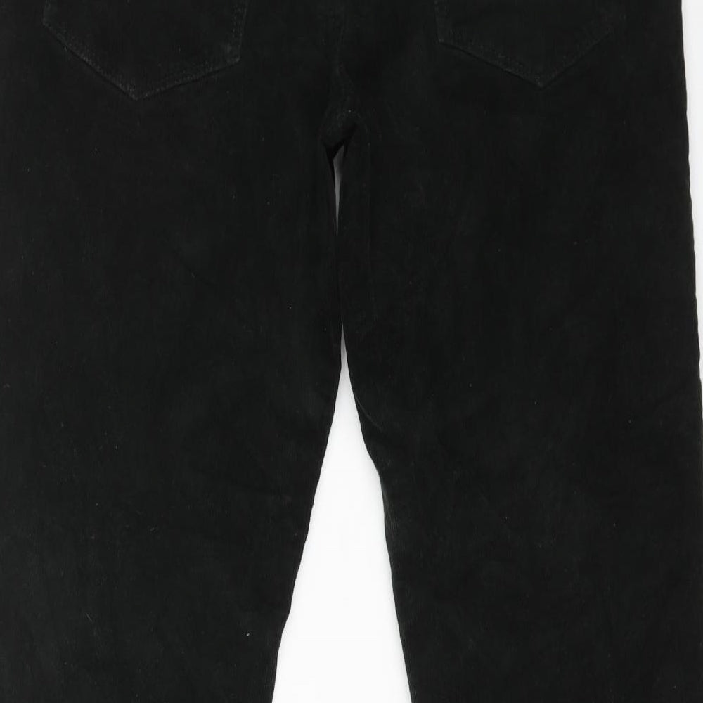 TU Mens Green Cotton Straight Jeans Size 34 in L32 in Regular Zip