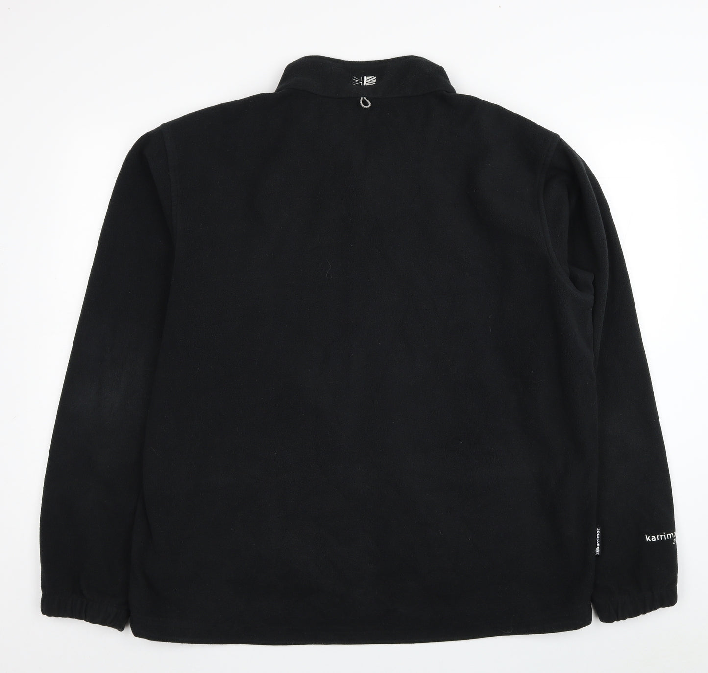 Karrimor Mens Black Polyester Full Zip Sweatshirt Size XL
