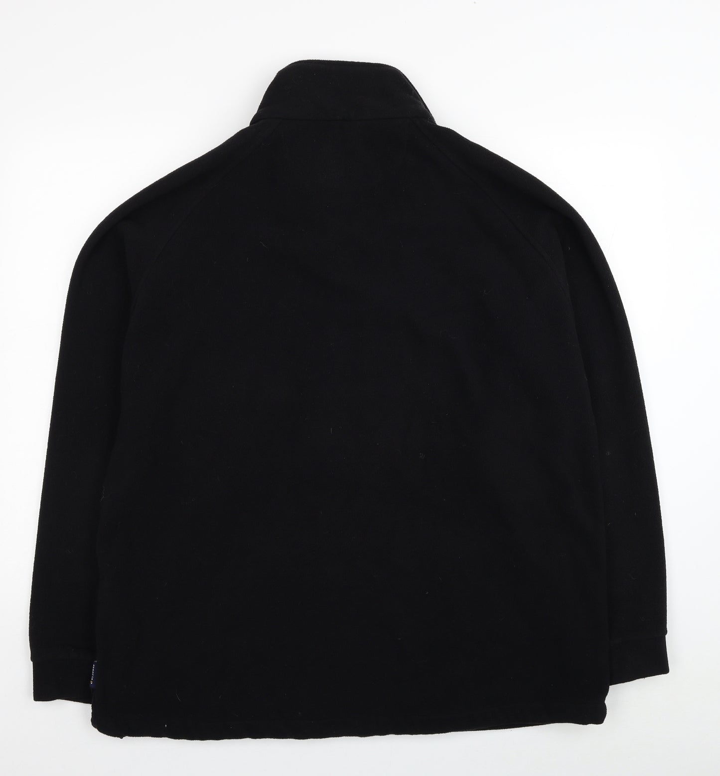 Regatta Mens Black Polyester Full Zip Sweatshirt Size 2XL