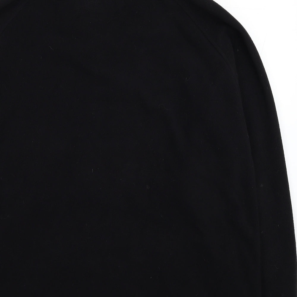 Regatta Mens Black Polyester Full Zip Sweatshirt Size 2XL
