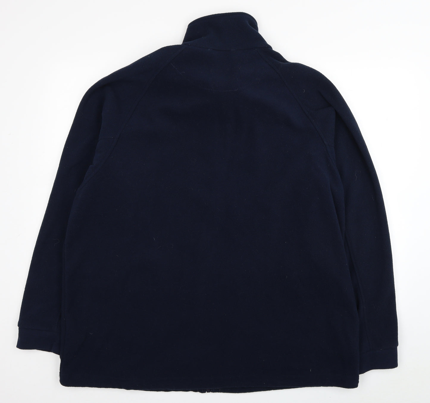 Regatta Mens Blue Polyester Full Zip Sweatshirt Size 2XL