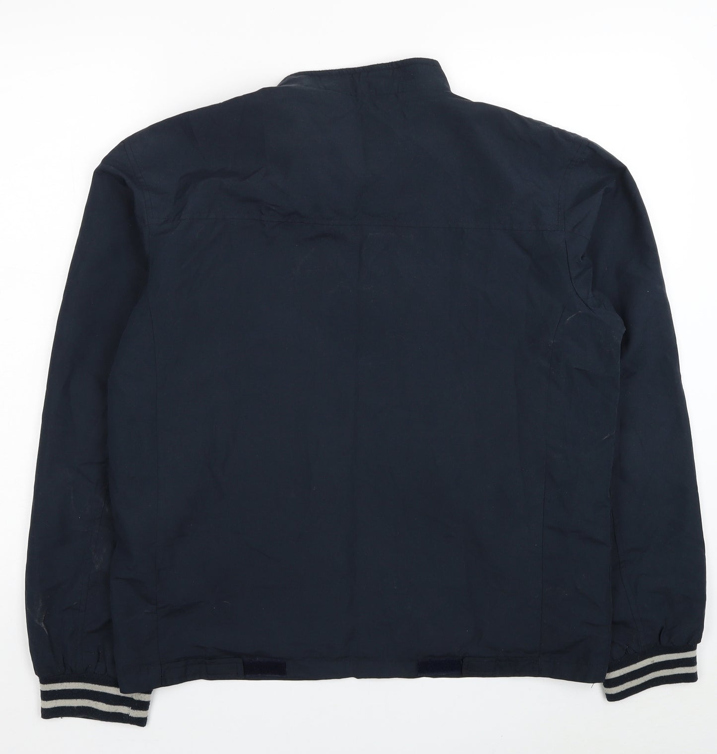 Clark UK Mens Blue Bomber Jacket Jacket Size M Zip