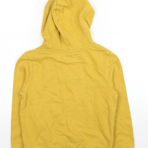 River Island Boys Yellow Cotton Pullover Hoodie Size 10 Years Pullover - No Worries