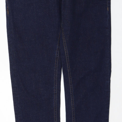 NEXT Womens Blue Cotton Skinny Jeans Size 28 in L29 in Regular Zip