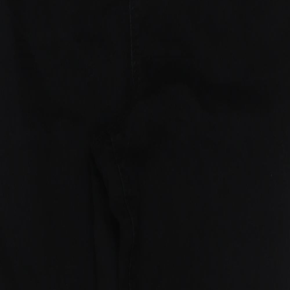 Denim 24/7 Womens Black Cotton Jegging Jeans Size 12 L30 in Regular