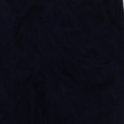 Edinburgh Woollen Mill Womens Blue Cotton Trousers Size 38 in L28 in Regular