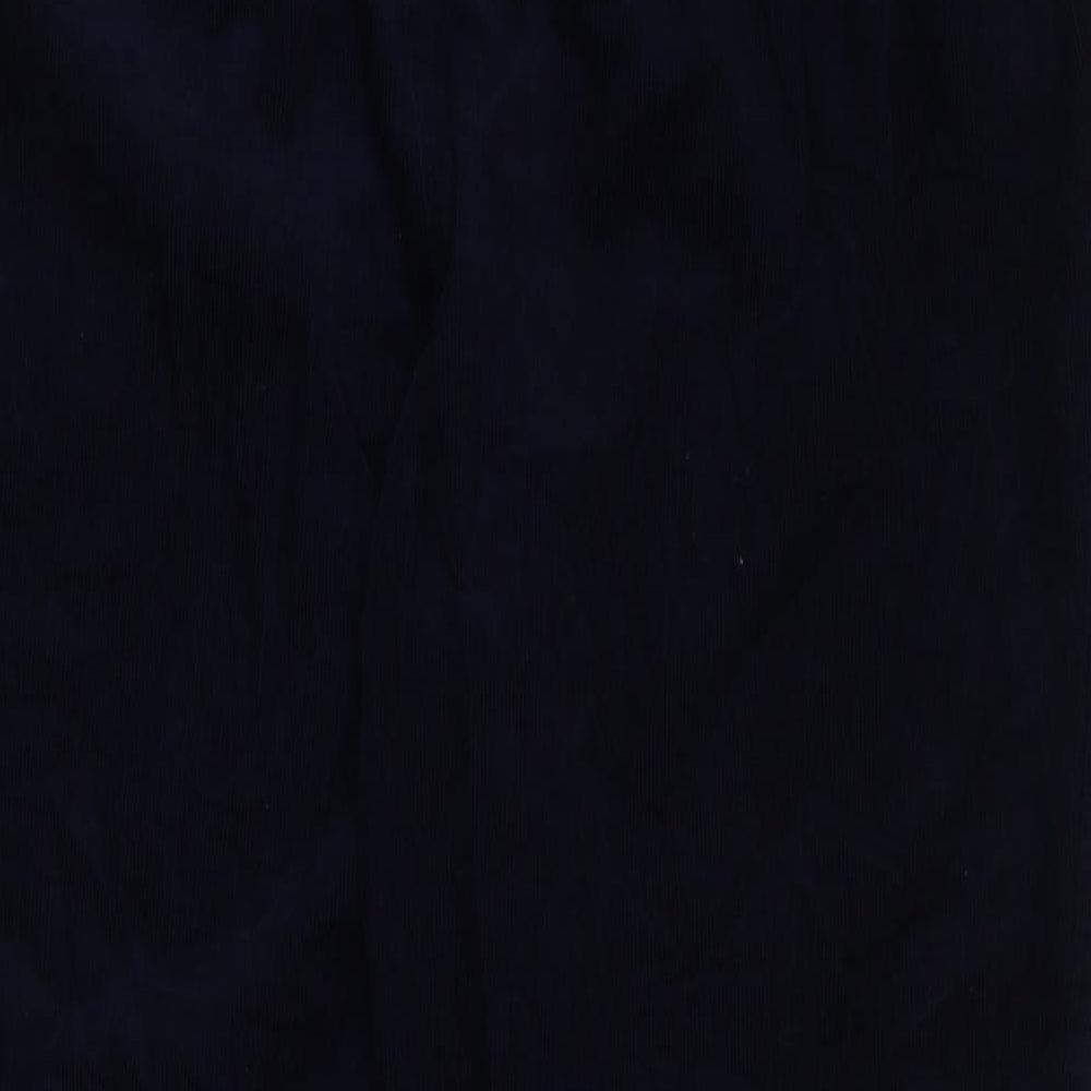 Edinburgh Woollen Mill Womens Blue Cotton Trousers Size 38 in L28 in Regular