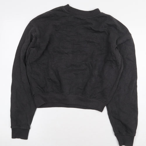 H&M Womens Grey Cotton Pullover Sweatshirt Size XS Pullover