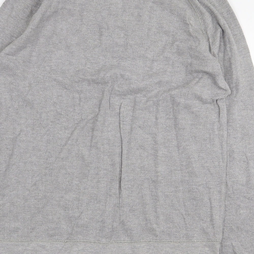 Gap Mens Grey Cotton Pullover Sweatshirt Size L