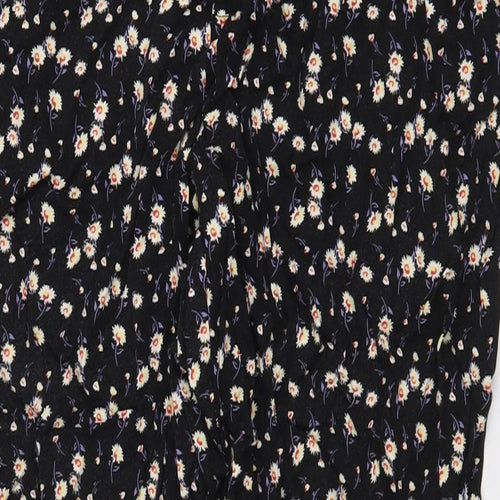Old Khaki Womens Beige Floral Viscose Trousers Size 36 in L25 in Regular