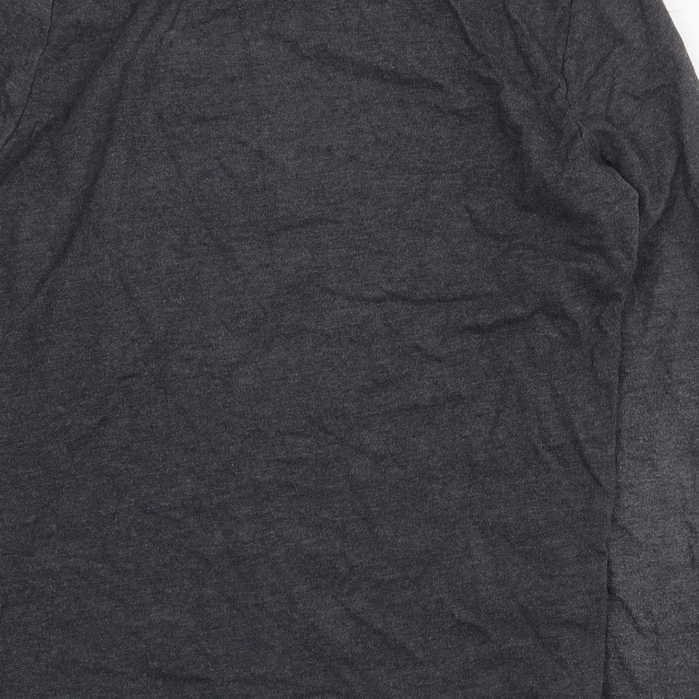Topman Mens Grey Cotton Pullover Sweatshirt Size S - Mickey Mouse