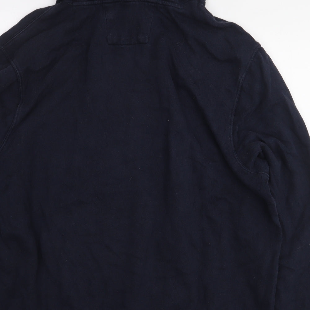 George Mens Blue Cotton Pullover Hoodie Size XL - Austin Texas