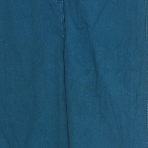 Preworn Womens Blue 100% Cotton Jegging Jeans Size 12 L29 in Regular