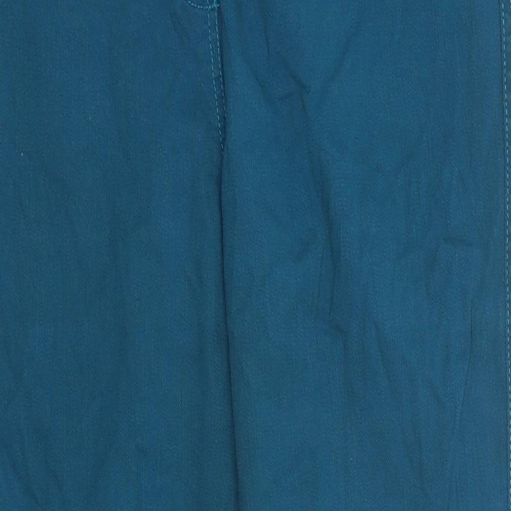 Preworn Womens Blue 100% Cotton Jegging Jeans Size 12 L29 in Regular