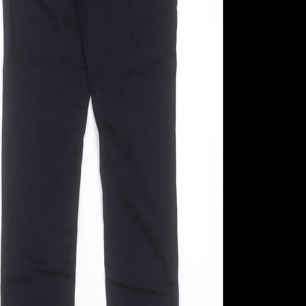 Ted Baker Womens Blue Cotton Skinny Jeans Size 30 in L30 in Regular Button