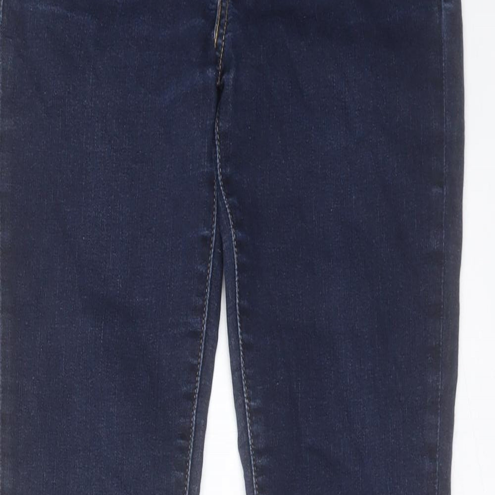Signature by Levi Strauss & Co. Womens Blue Cotton Skinny Jeans Size 27 in L30 in Regular Button