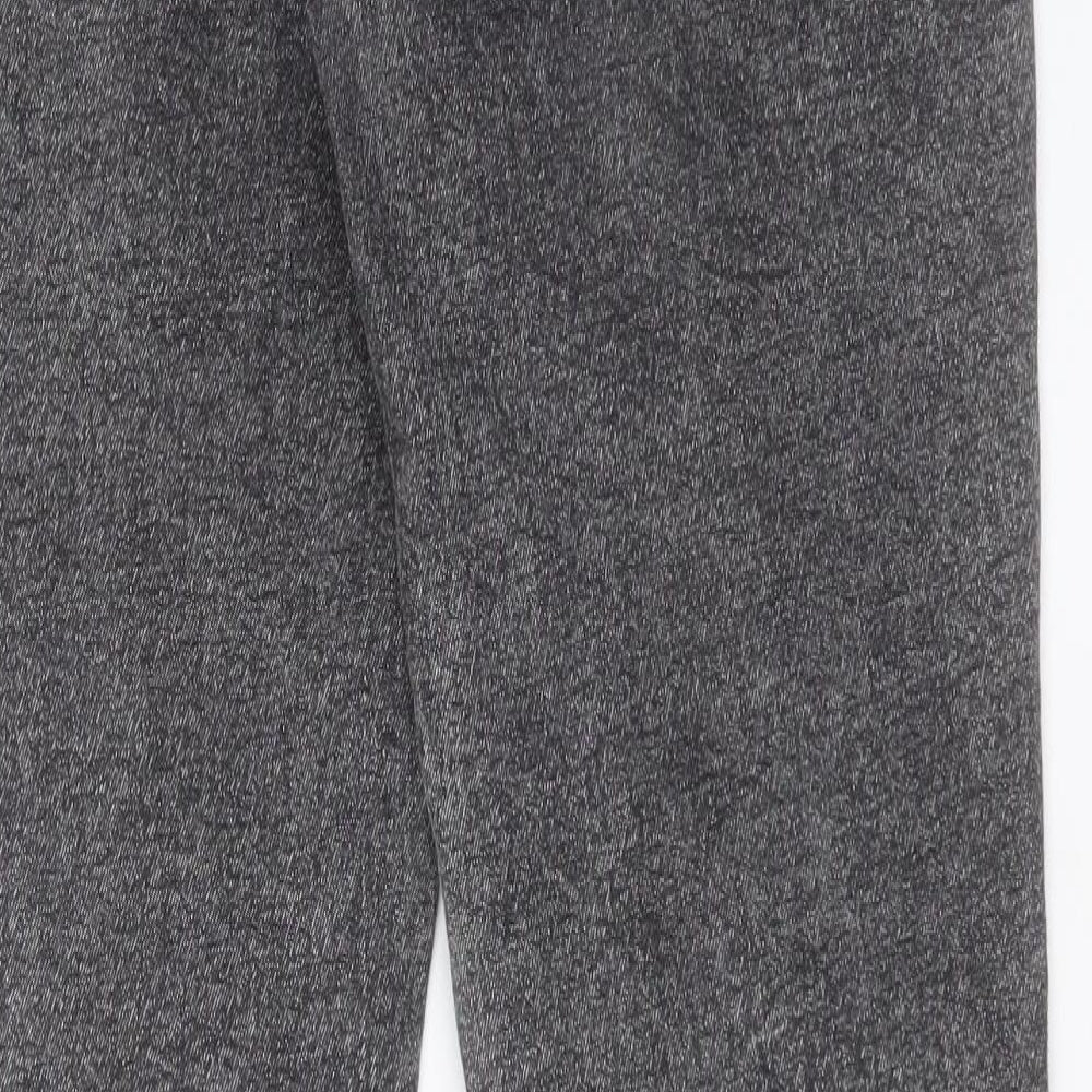 H&M Mens Grey Cotton Skinny Jeans Size 34 in L32 in Regular Button