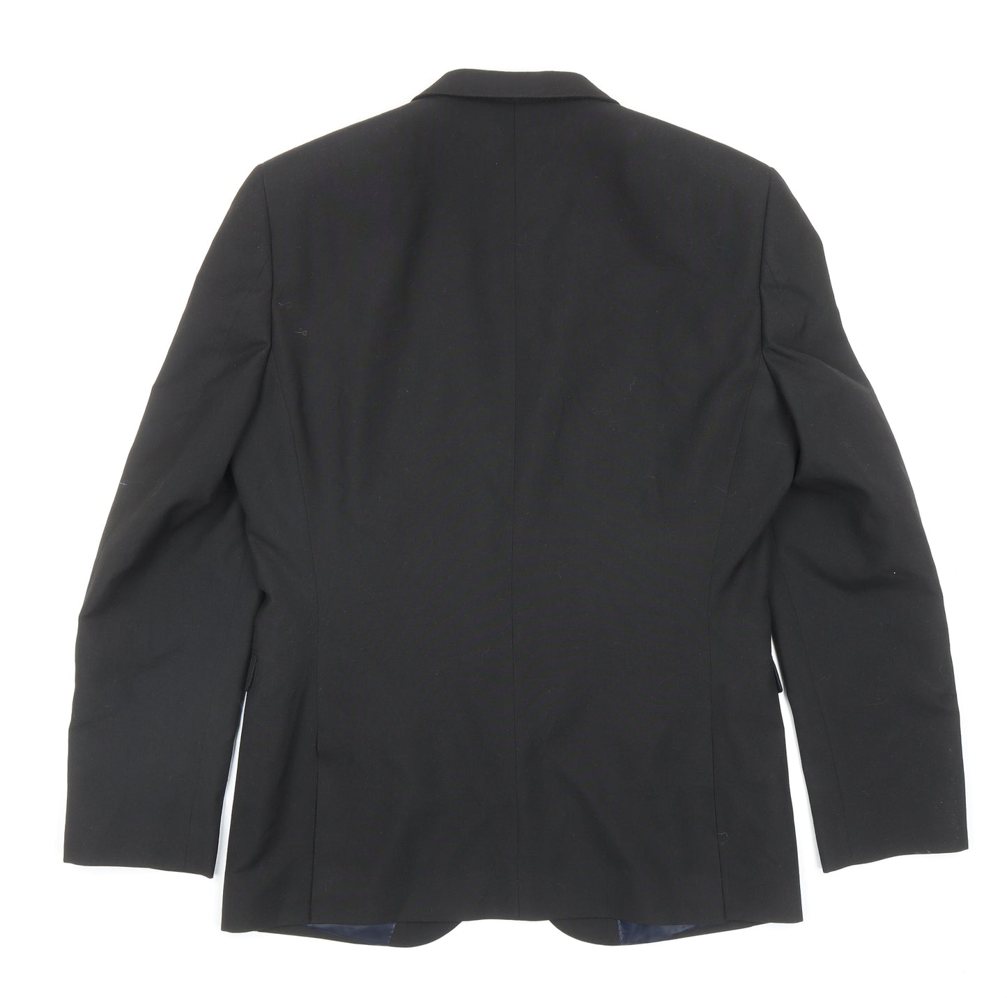 NEXT Mens Black Polyester Jacket Blazer Size 40