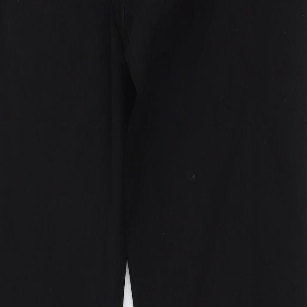 Marks and Spencer Womens Black Cotton Skinny Jeans Size 12 L28 in Regular Button