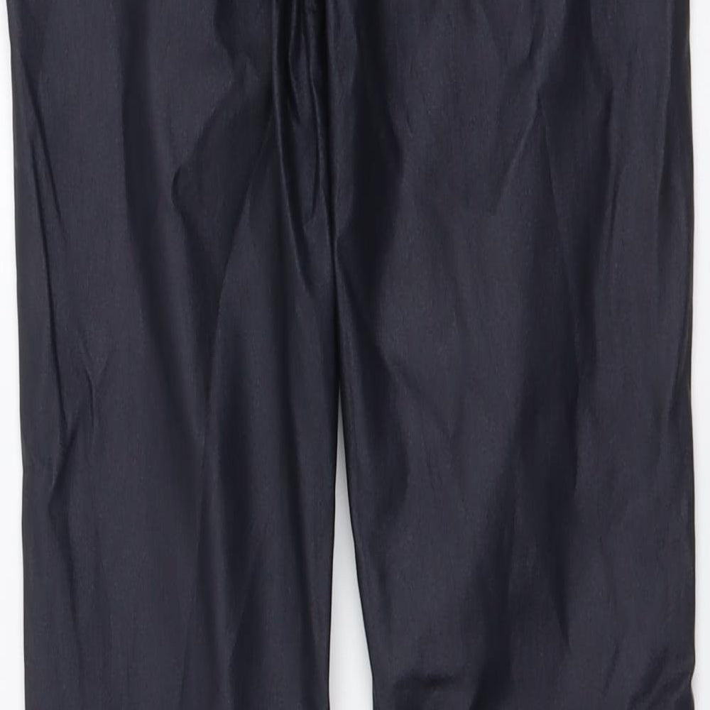 Lipsy Womens Blue Viscose Jegging Trousers Size 6 L27 in Regular Button