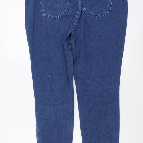 NEXT Womens Blue Cotton Jegging Leggings Size 16 L27 in