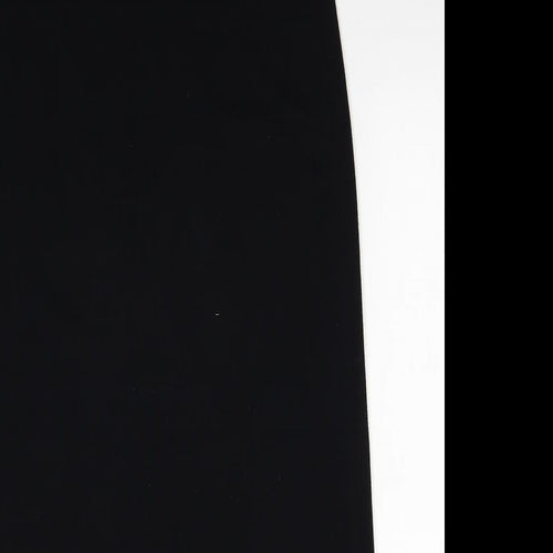 TwoTone Womens Black Polyester Maxi Skirt Size M - Size M/L