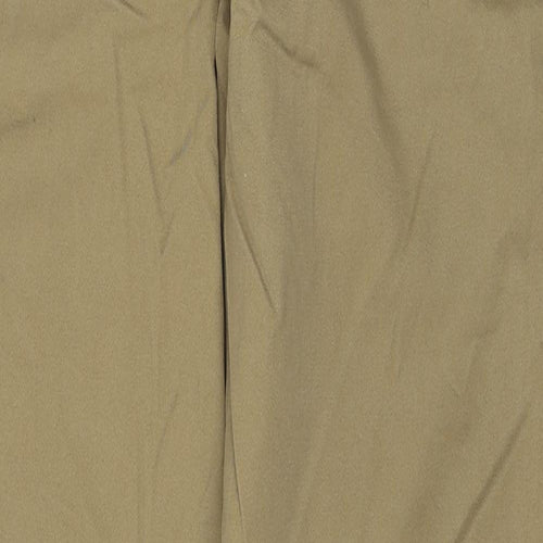 Denim & Co. Mens Beige Cotton Straight Jeans Size 30 in L30 in Regular Zip
