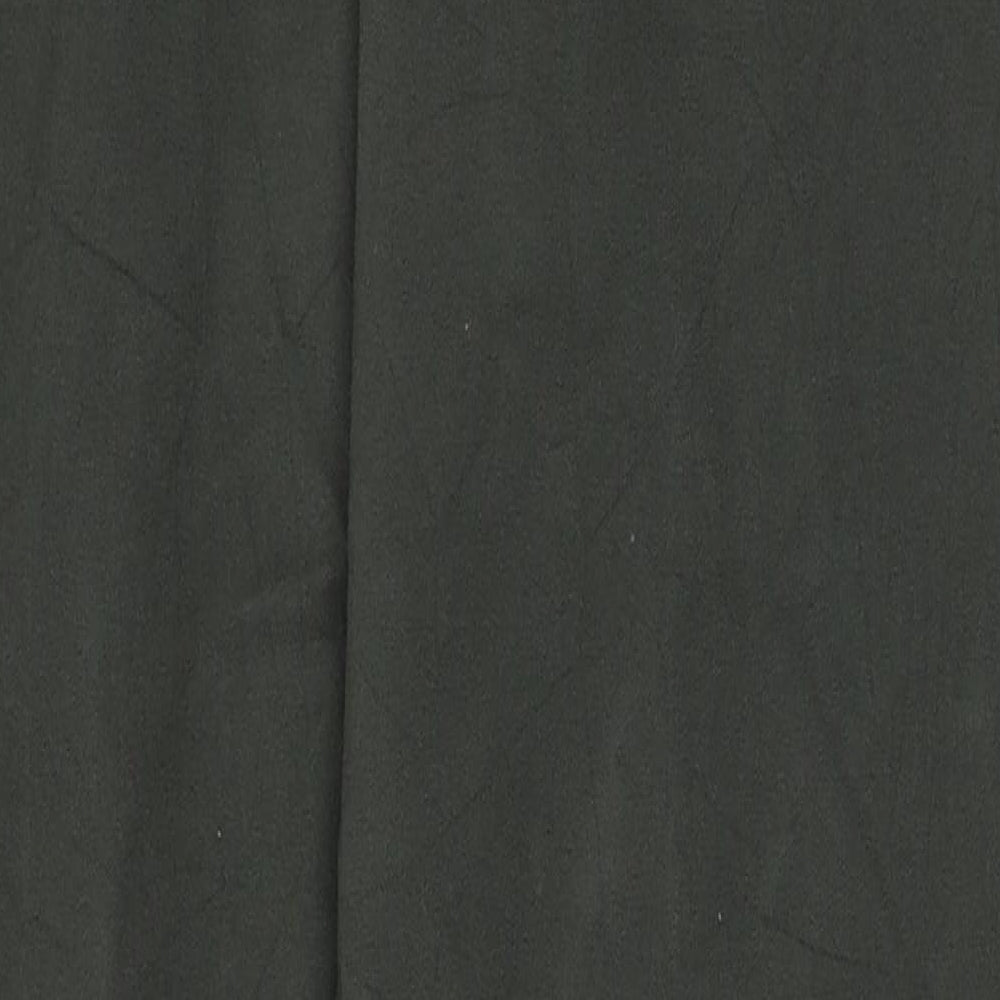 Marks and Spencer Womens Green Viscose Jegging Jeans Size 14 L30 in Regular Zip