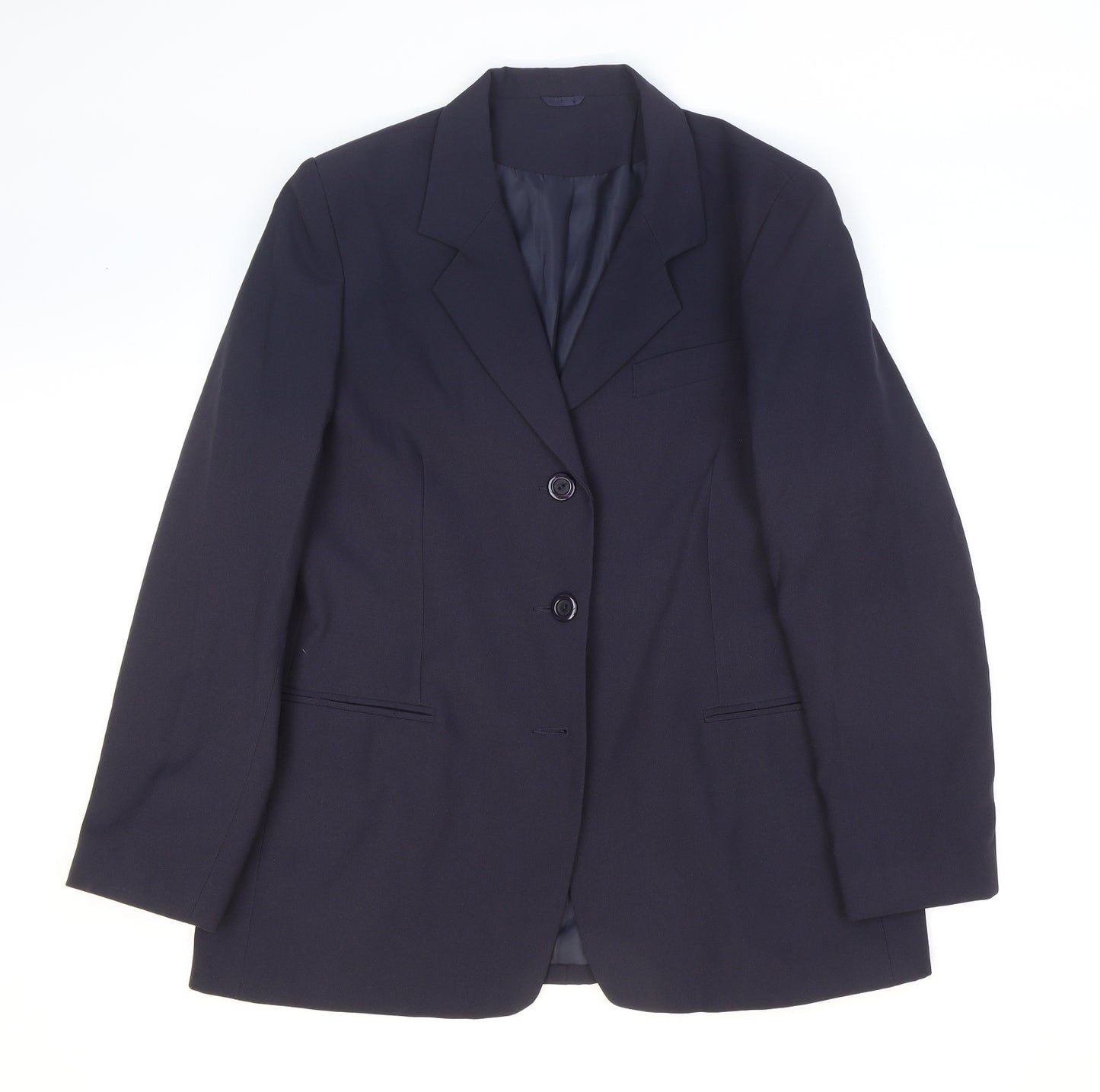 Bonmarché Womens Blue Jacket Blazer Size 18 Button