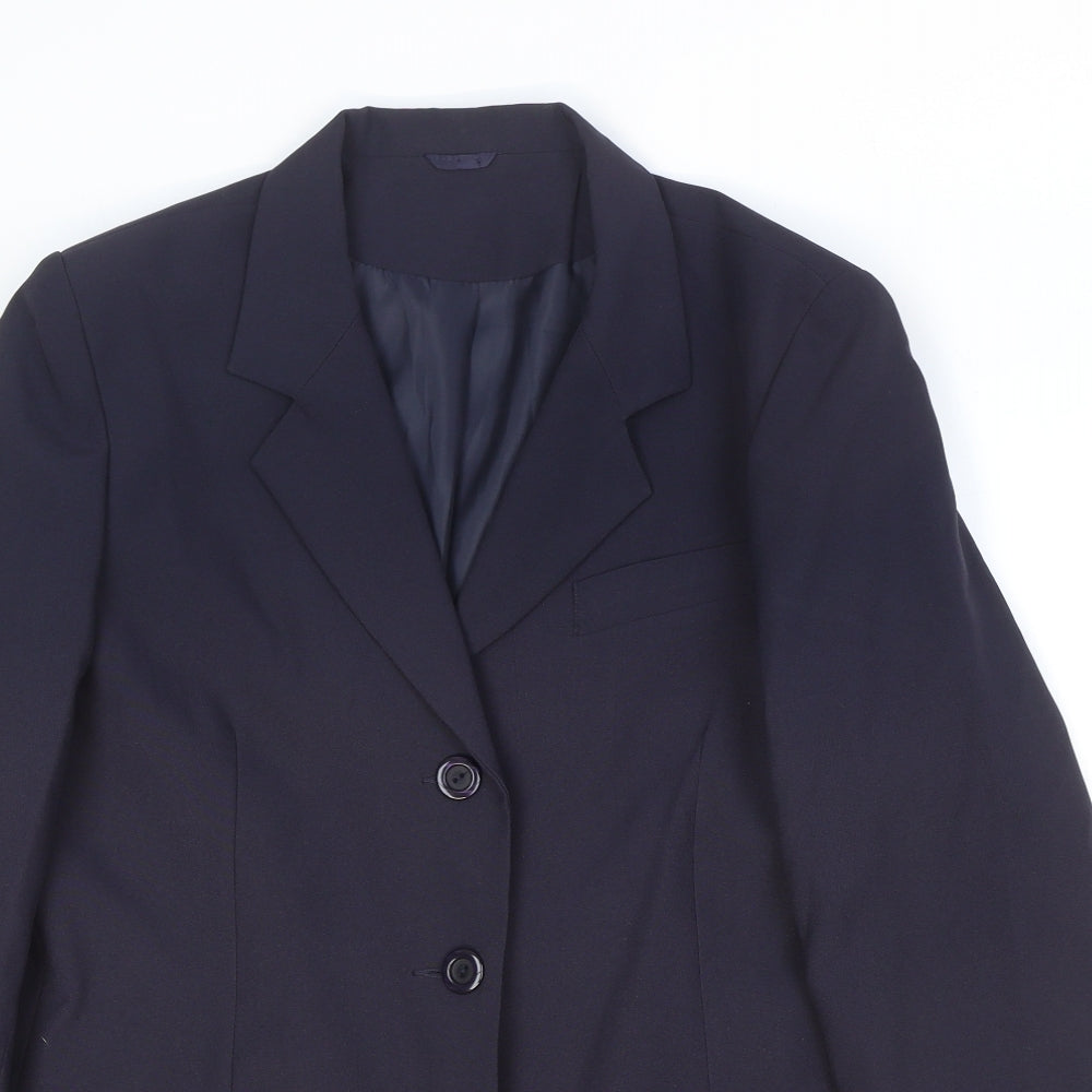 Bonmarché Womens Blue Jacket Blazer Size 18 Button