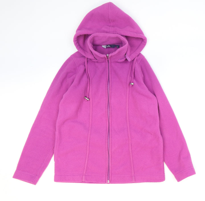 Isle Womens Pink Jacket Size 10 Zip