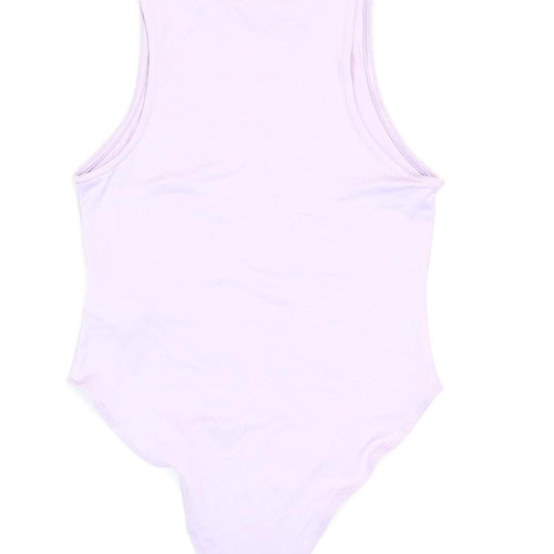 Primark Womens Purple Polyamide Leotard One-Piece Size 4 Snap - Size 4-6